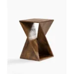 PRITI Solid Wood End Table