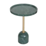 PRITI Marble Top End Table