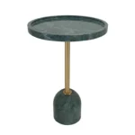 PRITI Marble Top End Table