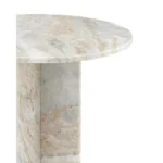 PRITI Marble Top End Table