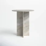 PRITI Marble Top End Table