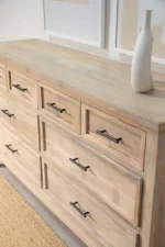 PRITI 8-Drawer Wooden Dresser