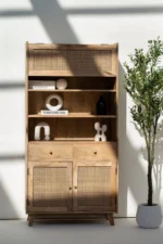 PRITI Rattan Bookcase/Shelves