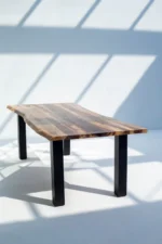 PRITI Rose Wood Top Dining Table