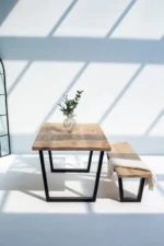 PRITI Dining Table with 4CM Top Thickness