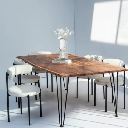 PRITI Wood Dining Table