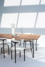 PRITI Wood Dining Table