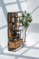 PRITI Shelf Unit with Two Drawers