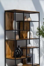 PRITI Shelf Unit with Two Drawers