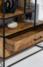 PRITI Shelf Unit with Two Drawers