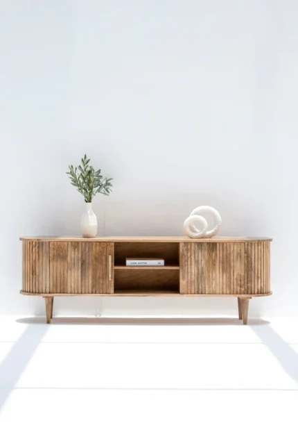 PRITI Wooden Media Console