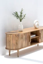 PRITI Wooden Media Console