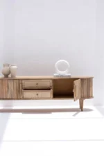 PRITI Wooden Media Console (2 Sizes)