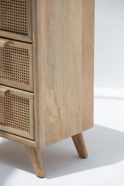 PRITI Chest of Rattan Drawers