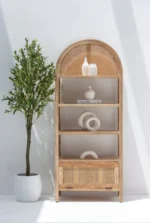 PRITI Wooden Display Shelf