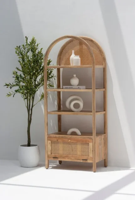 PRITI Wooden Display Shelf