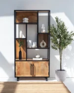 PRITI Industrial Display Cabinet with Shelves