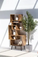 PRITI Cubes Wooden Bookcase