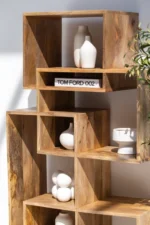 PRITI Cubes Wooden Bookcase