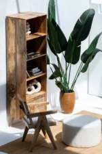 PRITI Rattan Bookcase/Shelves