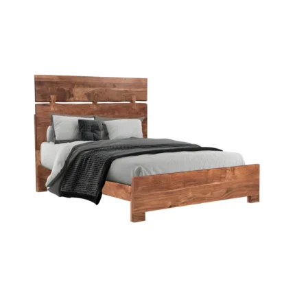 PRITI Solid Wood Standard Bed