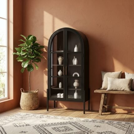 PRITI Wooden Display Shelf