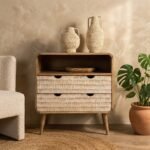 PRITI Wooden Chest of Drawers