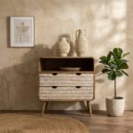 PRITI Wooden Chest of Drawers - Image 2