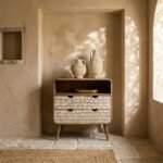 PRITI Wooden Chest of Drawers