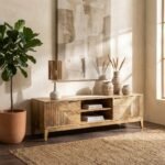 PRITI TV Cabinet (Solid Wood ) - Image 2