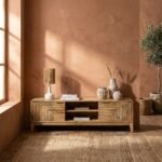 PRITI TV Cabinet (Solid Wood ) - Image 3