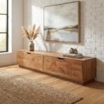 PRITI Wooden TV Cabinet (Solid Wood)