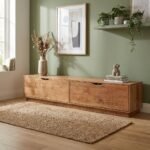 PRITI Wooden TV Cabinet (Solid Wood) - Image 4