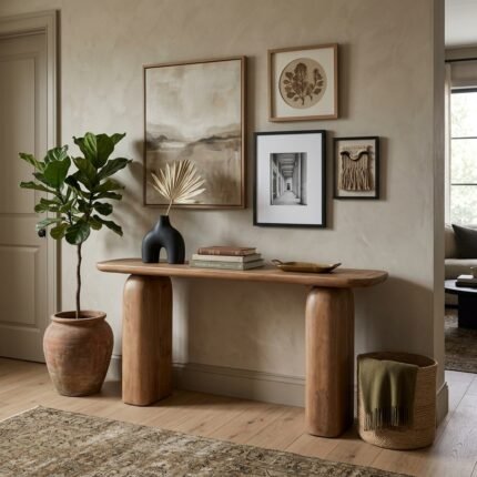 PRITI Console Table (Solid Mango Wood )