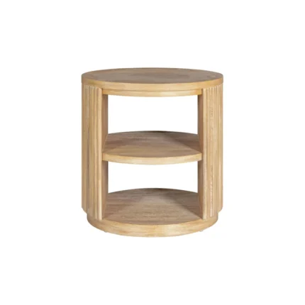 PRITI Modern Natural End Table