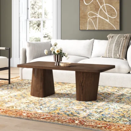 PRITI Solid Wood Coffee Table