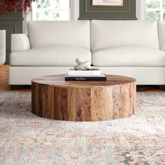 PRITI Solid Wood Coffee Table