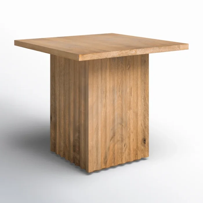 PRITI Solid Wood End Table