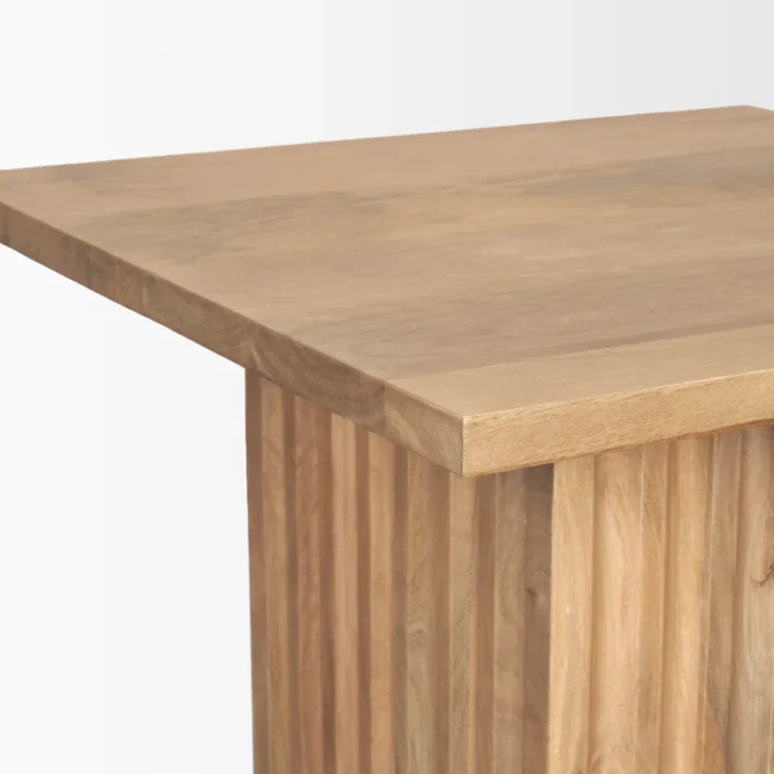 PRITI Solid Wood End Table