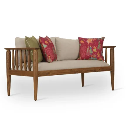 PRITI Sofa with Beige Fabric