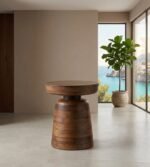 PRITI Accent Table (Solid Wood )