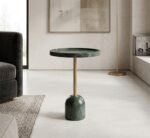PRITI Marble Top End Table