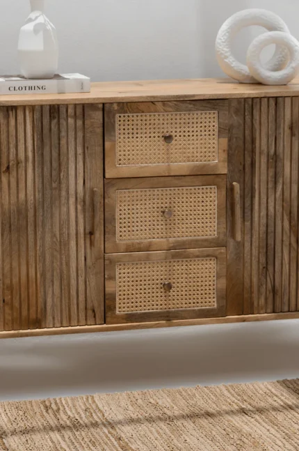 PRITI Wood Sideboard