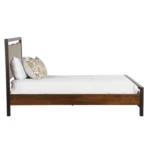 PRITI Solid Wood Platform Bed