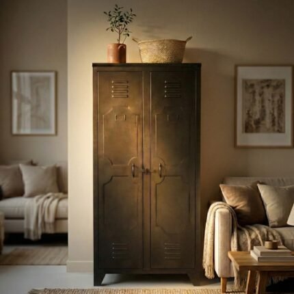 PRITI Metal Wardrobe