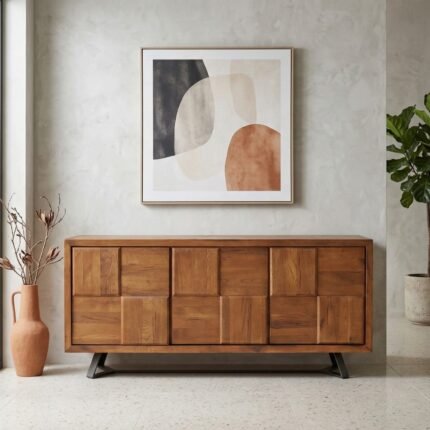 PRITI Pisa Caro Sideboard (Solid Wood )