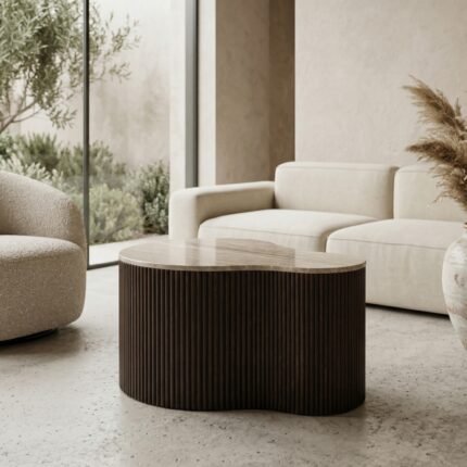 PRITI Large Coffee Table (Solid Wood )