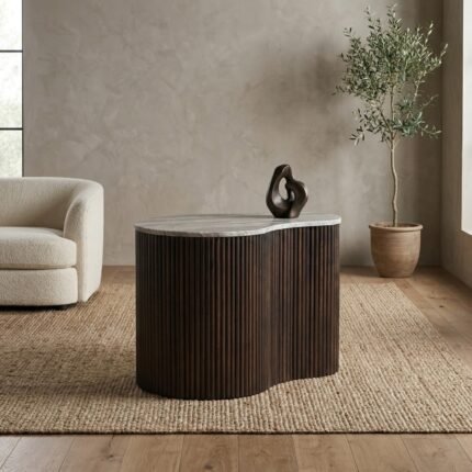 PRITI Medium Coffee Table (Solid Wood )