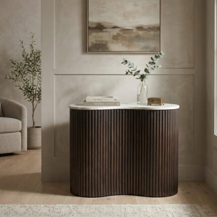 PRITI Small Coffee Table (Solid Wood)