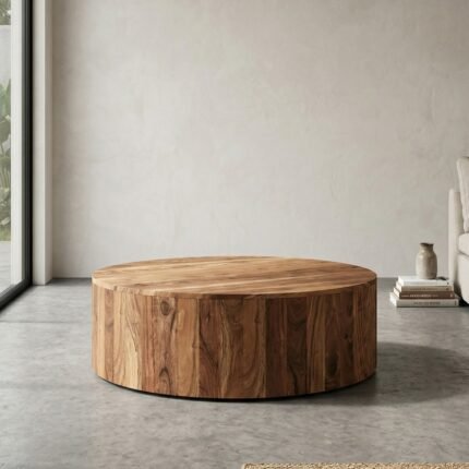 PRITI Solid Wood Coffee Table
